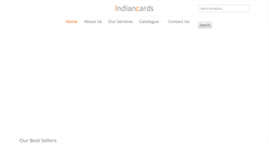 Desktop Screenshot of indiancards.co.uk