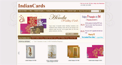 Desktop Screenshot of indiancards.com
